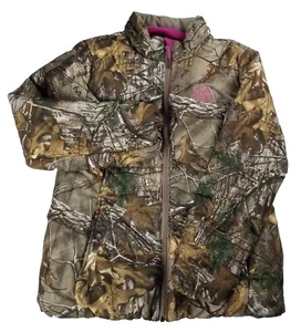 Realtree Xtra Womens Camo Jacket Size Large L (42-44) RN#52469 Full Zip NO HOOD - Picture 1 of 15