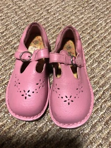Smart Fit Black Leather Collection T Strap Girl infant Classic Shoes Size 10 - Picture 1 of 3