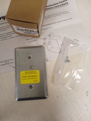 Simplex 4090-9806 ID NET Semi-Flush Cover P/N 0742316 Allows Viewing LED (NIB)   - Image 1 of 2