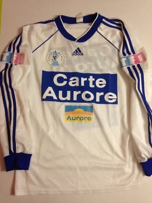 MAILLOT FOOTBALL JOUEUR N°12 - COUPE DE FRANCE 2000 - 2001 - Photo 1/2
