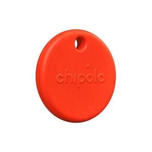 Chipolo POP Tracker Tag Współpracuje z Apple lub Google Znajdź moje urządzenie Czerwony - Zdjęcie 1 z 5