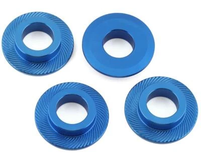 Pro-Line 1/5 Aluminum Adapter Washer for Traxxas X-Maxx (4) (Blue) [PRO6379-00] - Image 1 of 2