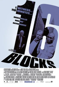 16 BLOCKS great original 27x40 D/S movie poster 2006 - Picture 1 of 1