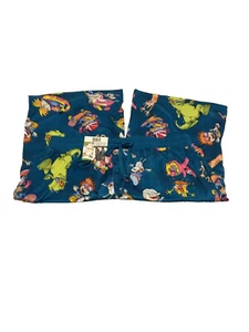 Nickelodeon Cartoon Soft Fabric Side Pocket Sleep Shorts Men's Size XL 40-42 NWT - Picture 1 of 3