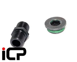 GENUINE Modine Oil Cooler Delete Adaptors Fits: Subaru EJ20 EJ22 EJ25 - Picture 1 of 1