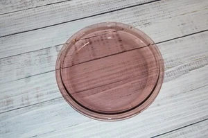 Pyrex Vintage Corning Cranberry Purple Glass #209 Pie Plate Dish 9" 23 cm GUC - Picture 1 of 6