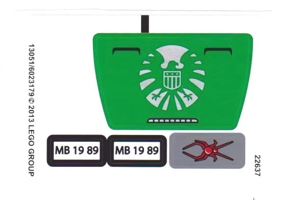 LEGO SPIDER-MAN Spider Cycle Chase Juego de hojas adhesivas de repuesto #76004 NUEVO Foto 1 de 1