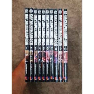 FULL SET!! Captain Harlock Space Pirate-Dimensional Voyage vol.1-10 Eng Version - Picture 1 of 12