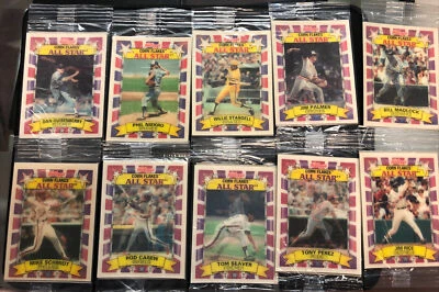 1992 Kelloggs’s Corn Flakes All-Star baseball set of (10) cards- Schmidt, Carew! - Image 1 of 4