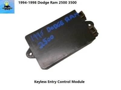 56007503 94 95 96 97 98 Dodge Ram 2500 3500 módulo de control de carrocería de entrada sin llave Foto 1 de 4
