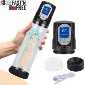 Vacuum Electric Penis Pump for Men Male Rechargeable Penis Enlarger ED Treatment - Picture 1 of 16