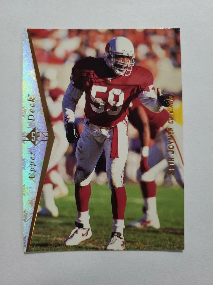 SETH JOYNER 1995 UPPER DECK SP FOOTBALL CARD # 91 E7452 - Image 1 of 1