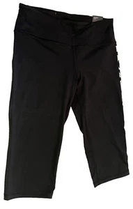 Victoria's Secret Sport Knockout mittelhohe figurbetonte Large kurz geschnittene Leggings neu mit Etikett - Bild 1 von 8