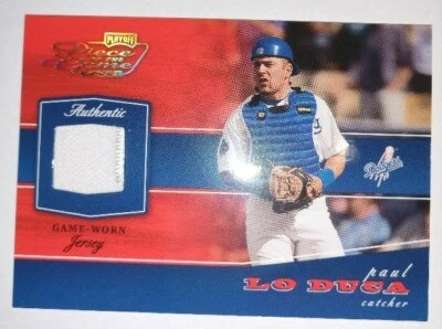 2002 Playoff PAUL LO DUCA Dodgers Spice of the Game JERSEY #'d 14/250 FREE S&H!! - Image 1 of 2