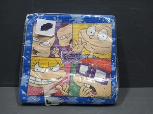 Servilletas de bebidas Rugrats de colección artículo de diseño American Greetings Company 16ct 3 capas - Imagen 1 de 4
