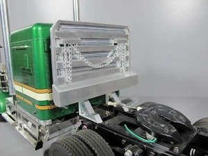 Tamiya R/C "Toy" 1/14 King Knight Grand Hauler Rear Headache Aluminum Chain Rack - Picture 1 of 12