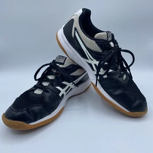 ASICS Women's Volleyball Shoes Sz 9.5 1072A031 Black White Upcourt 3/Free 🚢 - Picture 1 of 6