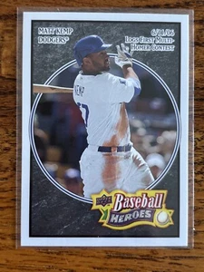 2008 Upper Deck Baseball Heroes Matt Kemp #90 Black / charcoal - Bild 1 von 2
