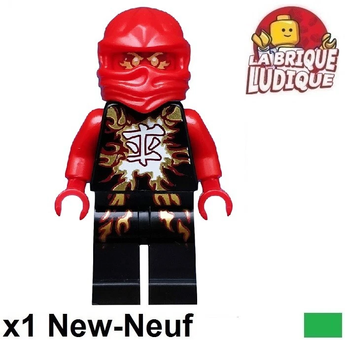 Lego Figurine Minifig Ninjago Kai ninja rouge (Airjitzu) Possession njo0161 NEUF - Photo 1/1