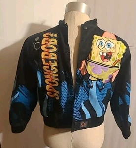 JH DESIGN SPONGEBOB SQUAREPANTS YOUTH LARGE 9-10 STOP COPYING ME VTG EUC CARTOON - Picture 1 of 22