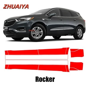Rockers PreCut PPF Paint Protection Film For BUICK ENCLAVE BASE 2018-2021 - Picture 1 of 8