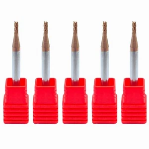 5pcs HRC55 tip diameter 2mm 4 Flute End Mill CNC Milling Cutter Bit - Bild 1 von 6