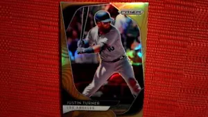 2021 Panini MLB Baseball Prizm Justin Turner Serial #'d /10 SSP Gold Prizm #98 - Picture 1 of 2