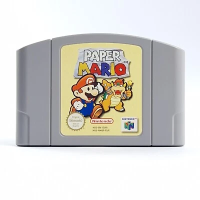 Nintendo 64 Spiel : Paper Mario - nur Modul / Cartridge PAL EUR N64 - Bild 1 von 4
