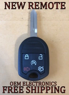 NEW FORD 80 BIT KEYLESS REMOTE HEAD COMBO FOB TRANSMITTER FITS 164-R8000 5921467 - Image 1 of 2