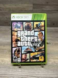 Grand Theft Auto V (Microsoft Xbox 360, 2013) Tested and works NO MAP No Manual - Picture 1 of 4