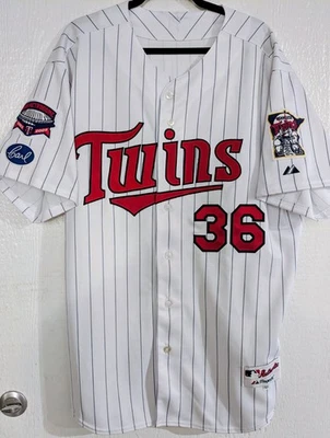 2009 Majestic Minnesota Twins Joe Nathan Home Jersey - Sz 52 (2XL) - Image 1 of 4