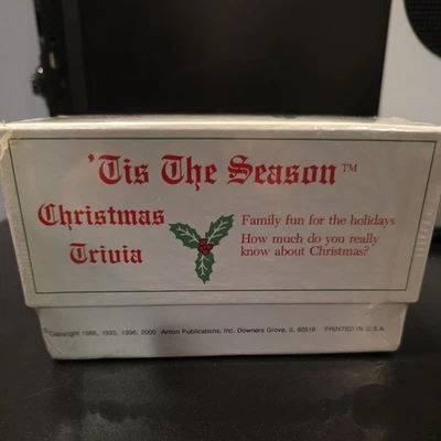 New Sealed ‘Tis The Season Christmas Trivia Card Game Night Family Vintage 2000 - Image 1 of 4