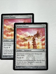 X2 - Bladed Pinions - NM/MINT Scars of Mirrodin Reg #140 MTG Magic The Gathering - Picture 1 of 2
