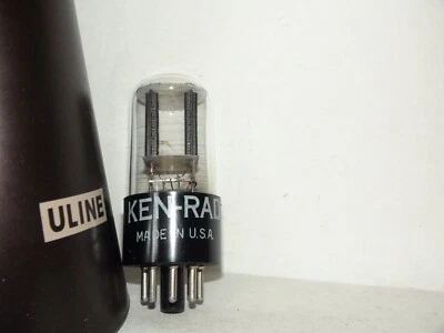 1950 Vintage Ken Rad  6SN7GT Vacuum Tube Low Testing - Image 1 of 3