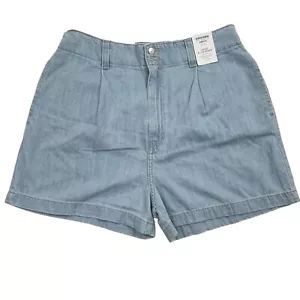 DENIZEN From Levi's A Line Shorts Womens 10 | 30 Blue Denim Loose Relaxed - Picture 1 of 7