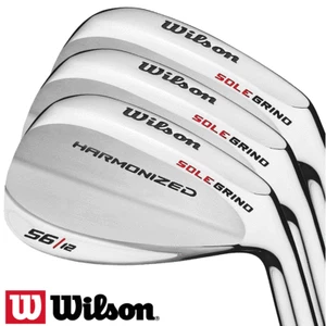 WILSON HARMONIZED SOLE GRIND SPIN GROOVE CHROME GOLF WEDGE / ALL LOFTS - Picture 1 of 4