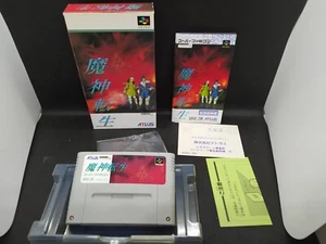 Majin Tensei - NEW SAVE BATTERY - Super Famicom JP - SHVC-ZM - Picture 1 of 24