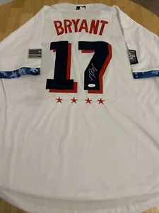 Kris Bryant Chicago Cubs Autographed 2021 All Star Jersey JSA Certified - Picture 1 of 7