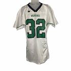 Wilson Football Jersey Wolverines #32 White and Green Men's size L Made in USA