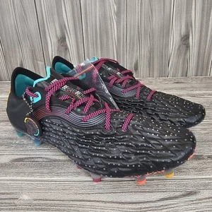 Under Armour Clone Magnetico Pro 2 Black Soccer Cleats - Men's Size 9 - Picture 1 of 22