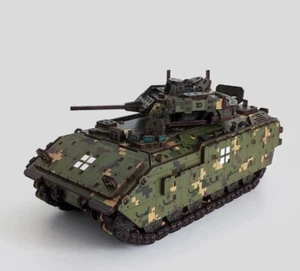M2 Bradley Wooden Mechanical 3D Puzzle Ukrainian Army Pixel Camo - Picture 1 of 14