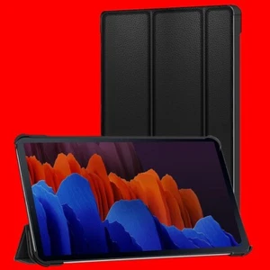 For Samsung Galaxy Tab S7+ 12.4" SM-T970 T975 Full Edge Wallet Leather Flip Case - Picture 1 of 1
