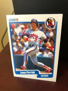 1990 Fleer Baseball MLB Lance Parrish Card #141 - Picture 1 of 2