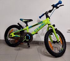 CUBE Kinderfahrrad Fahrrad Mountainbike Größe: 16 Zoll Farbe blau/leuchtend grün