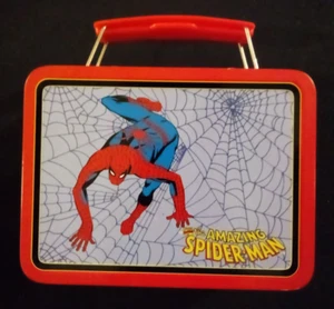 Spider-Man Mini Lunchbox Style Dose 1998 - Bild 1 von 4