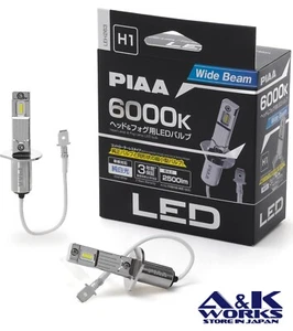 PIAA LEH263 LED Headlights Foglights Bulb H1 12V 11W 6000K 2500lm - Picture 1 of 7