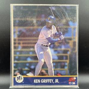 Ken Griffey Jr. Mariners Line Drive Action Photos; MLB '91 8x10 - Picture 1 of 2