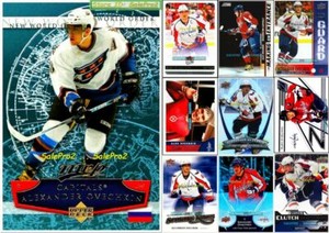 100++ ALEXANDER OVECHKIN SINGLES INSERT JERSEY AUTOGRAPH LIMITED LOT U PICK LIST