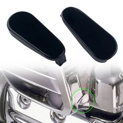 Vivid Black Lower Corner Trim Plugs For Honda Goldwing 1500 1988-2000 GL1500SE — 第 1/4 张图片