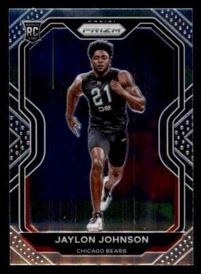 2020 Panini Prizm #306 Jaylon Johnson RC - Image 1 of 2